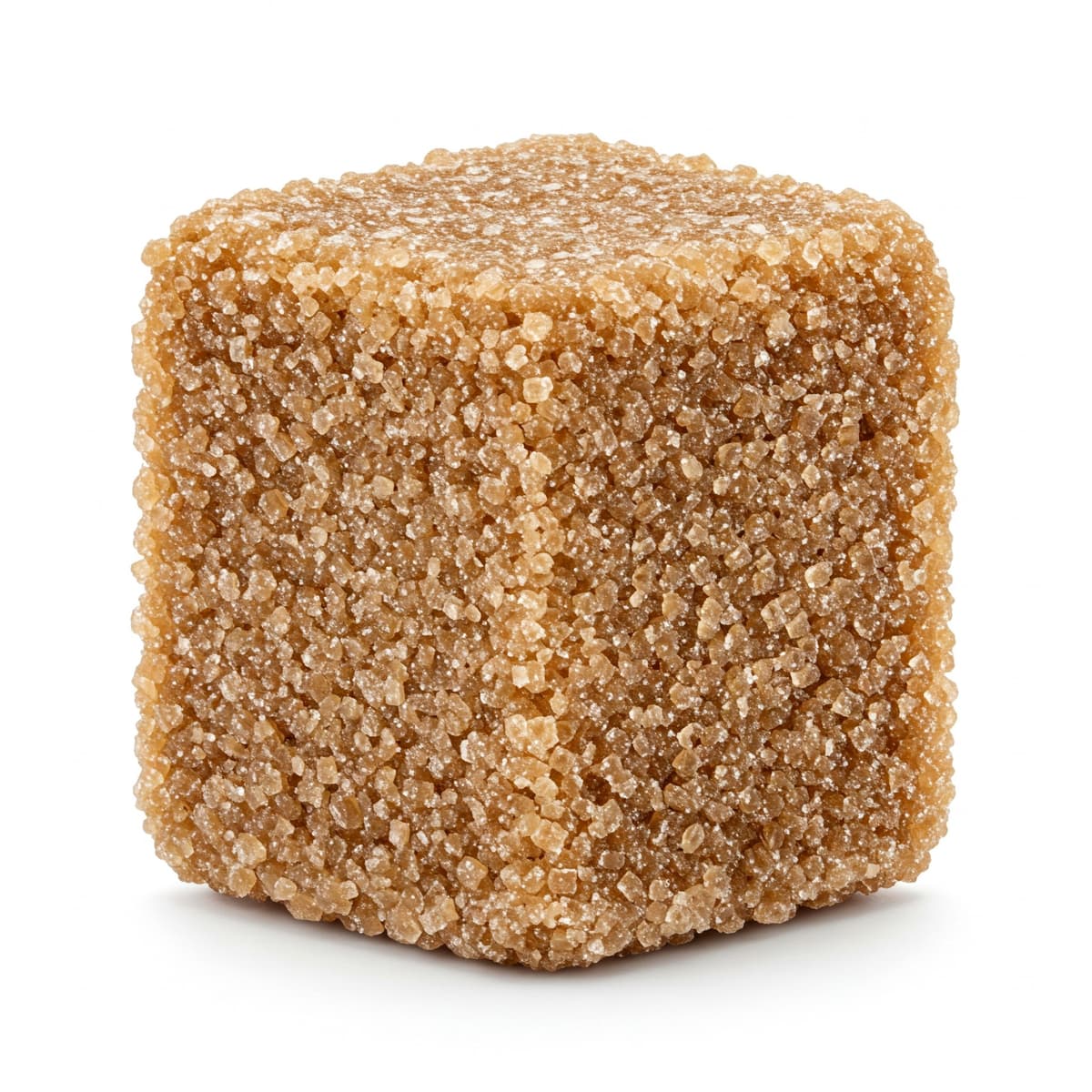 Brown Sugar cube - close up -  from India - Onwo